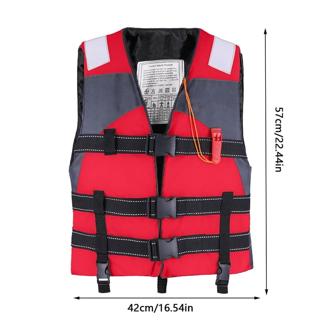 EGNMCR Portable Adults Swimming Buoyancy Undershirt Oxford Cloth Buoyancy Undershirt Life Jacket Life jackets