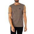 thumbnail image 2 of Trojan Cotton Logo Polo Shirt, Brown, 2 of 5