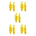 thumbnail image 3 of Sonducket Pendientes colgantes de 2 uds, joyería para niña, pendientes colgantes de pétalos coloridos para fiesta Type2 NO2, 3 of 6