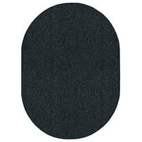 Saturn Collection Pet Friendly Indoor Outdoor Area Rug Dark Green - 6' x 8' Oval