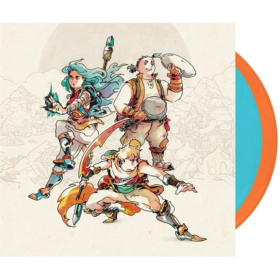 Sea of Stars - Eric W. Brown Yasunori Mitsuda (2xLP Vinyl Record) - Solar Orange and Lunar Blue Vinyl