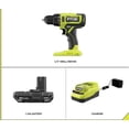 thumbnail image 2 of Kit de Taladro/Destornillador Inalámbrico RYOBI ONE+ 18V 1,27 cm con (1) Batería de 1,5 Ah y Cargador, 2 of 3