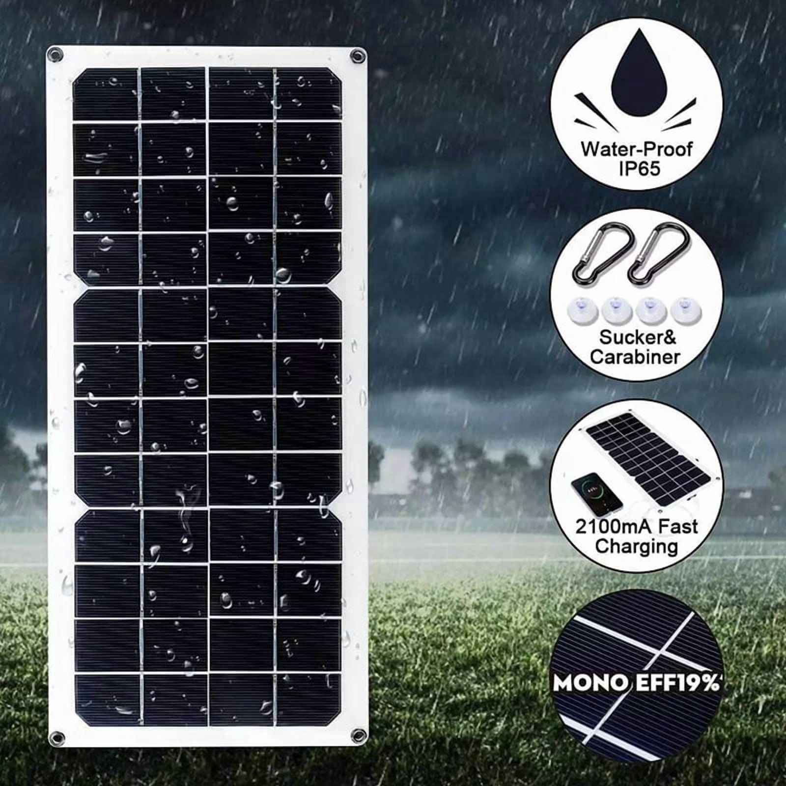 12V 30W Solar Panel Car Van Boat Caravan Trickle Portable Battery Charger Solar Charging Panel