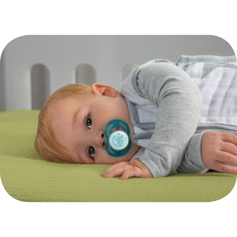 MAM Perfect Night 0+Months 2 pack Soothers- Unisex