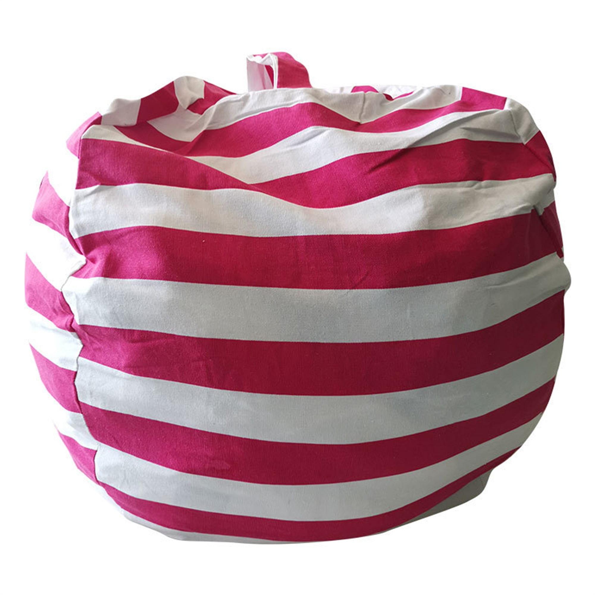 TFFR Stuffed Animal Storage Bean Bag Chair Cover for Kids Organizing