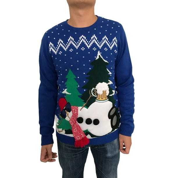 snowman sweater for men