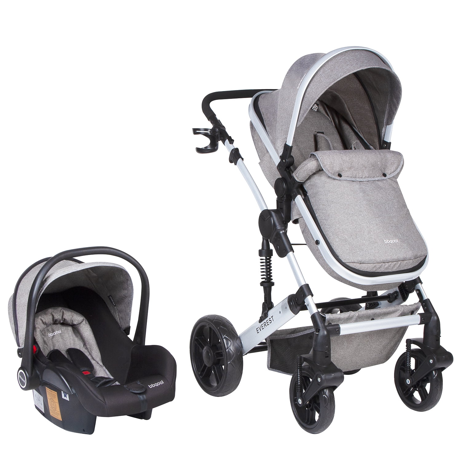 Coche Travel System Everest Grey