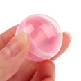 thumbnail image 3 of 100Pcs Plastic Empty Toy Vending Capsules Half Clear Half Color  Ball, 3 of 7