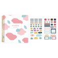 thumbnail image 1 of LNGOOR Weekly Planner Notebook Undated Daily Schedule Agenda Sprial Goals Planner With Habit Tracker For Women, 1 of 7