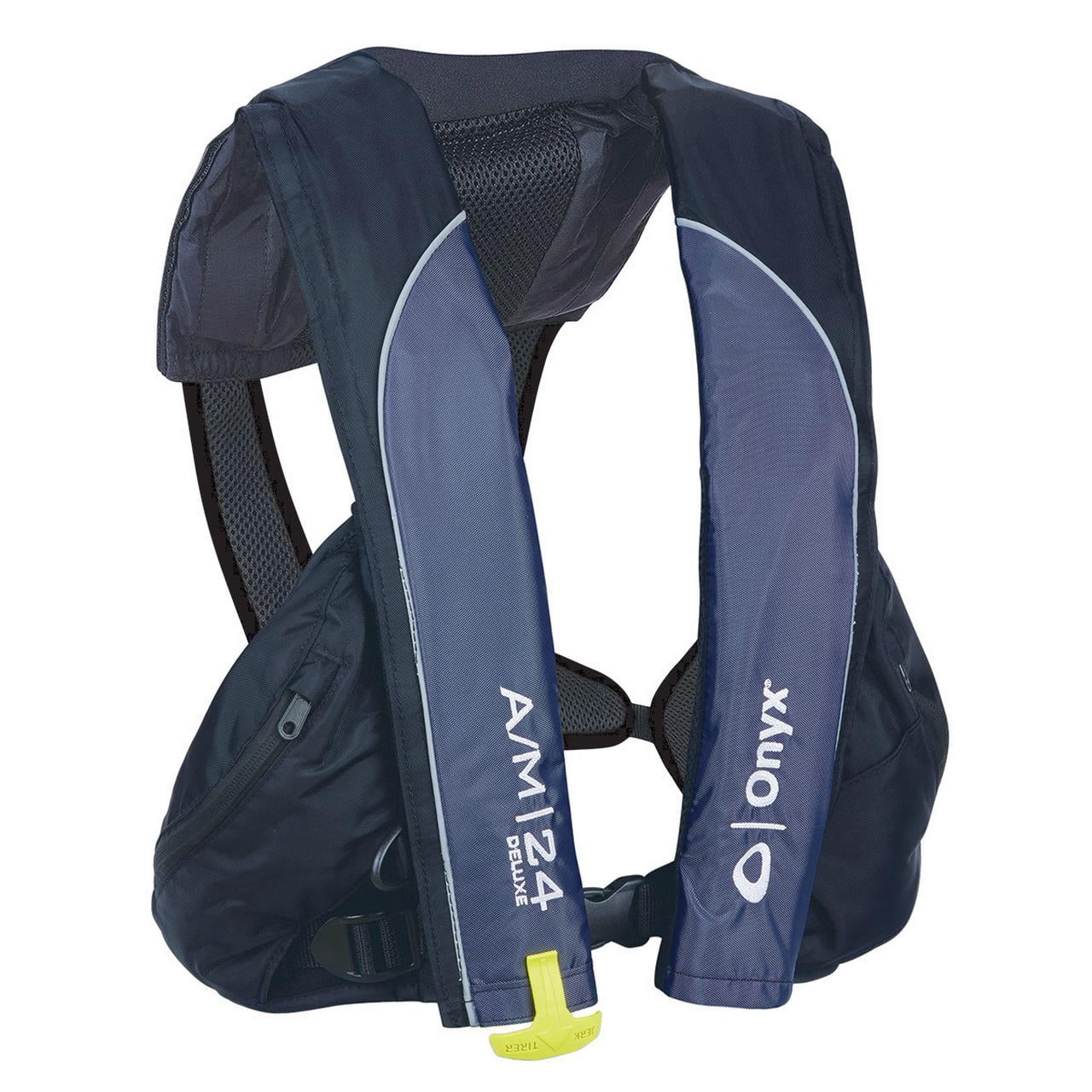 Onyx Outdoor Type III Adult Inflatable Life Jacket, Black