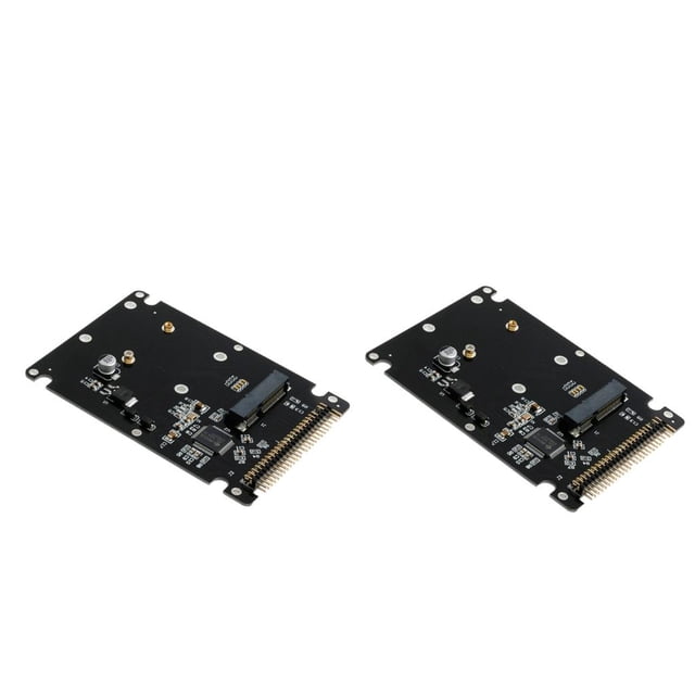 Tarjeta Adaptador 2Pcs Mini PCI-e MSATA A IDE 2.5 Baoblaze con Estuche