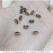 Pure Titanium Earring Backs Replacements, Hypoallergenic, Secure Ear Locking for Studs