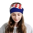 thumbnail image 3 of Women Republic-Of-Croatian-Flag Slouchy Beanie Hat Stretch Turban Hats Headwear Caps Baggy Skull Sleep Scarf, 3 of 7