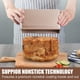 thumbnail image 3 of Bandeja para tostadas con tapa, bandeja para pan con tapa, caja para tostadas corrugada rectangular antiadherente para horno, cavidad de masa de 1 libra, 3 of 8
