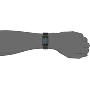 Titan Edge Quartz Analog Black Dial Black Leather Strap Watch for Men - NT1043NL01