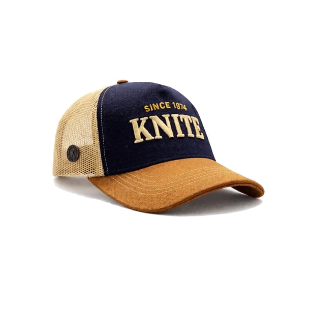 KNITE Gorra Tools Skin Lux Trucker Hombre Ajustable Vintage Textura Gamuza