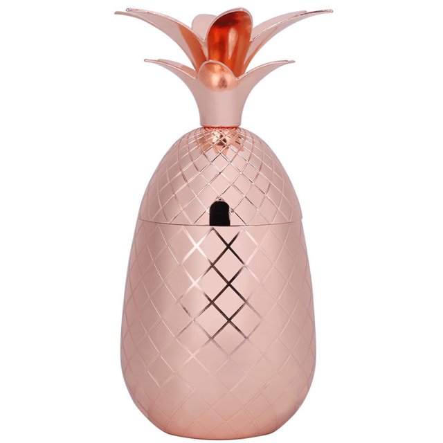 18.6oz Pineapple Cup Creative Stainless Steel Pineapple Tumbler Cocktail Mug