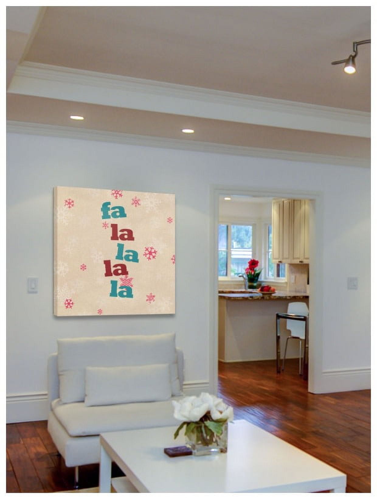 Marmont Hill "Fa La La" Sylvia Cook Painting Print on Canvas