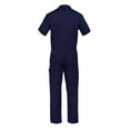 thumbnail image 6 of Kolossus Pro-Utility Cotton Blend Short Sleeve Coverall with Zip-Front Pockets, KC08, 6 of 11