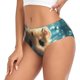 thumbnail image 2 of Fotbe Cute Swimming Guinea Pig Calzones Estampados para Mujer – Ropa Interior de Algodón, Cómoda, Suave y Elástica-Small, 2 of 6