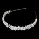 thumbnail image 2 of Boda Nupcial Flor Hojas Diadema de de Imitación Tiara Accesorios para El Cabello Prom Soledad tiara nupcial, 2 of 9