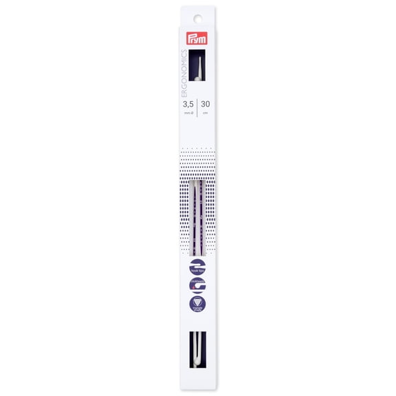 Prym Single Point Knitting Needles 12"-US 4 (3.5 mm)