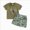 D82-Green, variant on Toddler Boy Summer Clothes Outfits 2 Pcs Kids Cotton Short Sleeve Shirt Shorts Set 6-12 Months 12-24 Months 2t 3t 4t 5t 6t 7t Children,Minimalist 3-4Y