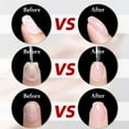 thumbnail image 4 of FZANEST Nude Natural Base Gel Set,Sheer Clear Nude Pink Color Gel Nail Polish Kit,Elastic Rubber Base Coat, Extension Gel in a Bottle, 4 of 5