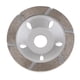thumbnail image 2 of Múltiples opciones Taza de pulido Corte de diamante Piedra de terrazo de de hormigón 80 plata shamjiam Rueda abrasiva de diamante, 2 of 6