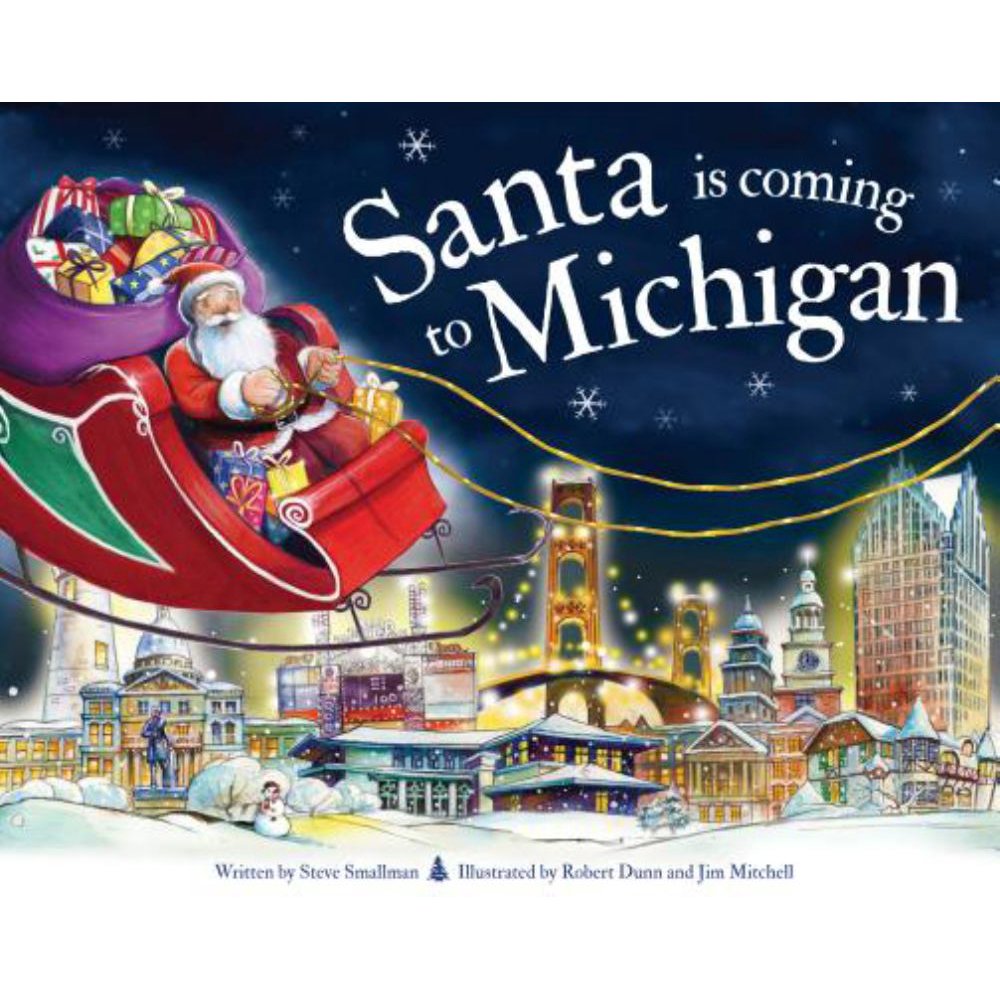 Santa Is Coming... Santa Is Coming to Michigan (Edition 2) (Hardcover