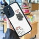 thumbnail image 2 of "Protege tu iPhone con estilo con una funda plateada de doble capa con acabado mate", 2 of 4
