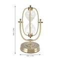 thumbnail image 3 of Vintage Household Hourglass Ornament Hand Forging Handcrafted Sand Clock Sandglass Timer, 3 of 5