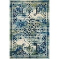 thumbnail image 1 of Unique Loom Medici Bright Color Medallion Rug 7' x 10' Rectangle Blue/Beige, 1 of 1