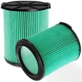 thumbnail image 1 of Filtros VF6000 Paquete de 2 Ridgid para Aspiradoras en Seco Húmedo de 5 a 20 Galones, 1 of 6