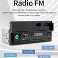 thumbnail image 2 of Estéreo para Auto FINYQBET Negro con Control Múltiple y Carga Rápida USB para Conducción Segura y En, 2 of 9