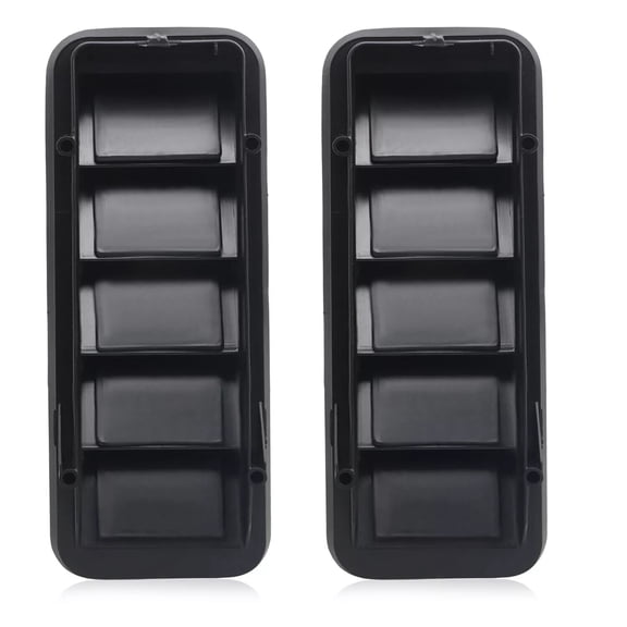 2x Back Panel Cab Air Vent Relief Grille for Silverado 1500 2500 3500 Chevrolet