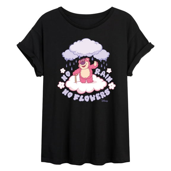 Toy Story - Lotso No Rain No Flowers - Women's Oversized T-Shirt
