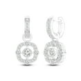 thumbnail image 2 of Diamaison 1/2 Cttw Natural White Diamond Huggies Earrings for Adult in 10Kw Gold, 2 of 5