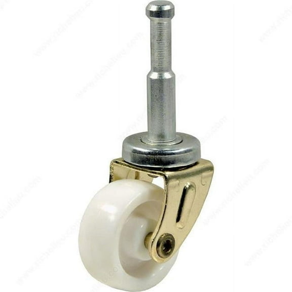 Madico F43331 1.2 in. Light-Duty Furniture Caster, Black - Plastic