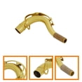 thumbnail image 5 of Saxophone Col Courbé Plat B-tone Saxophone Col Courbé Remplacement Saxophone Col 27.5mm, 5 of 5