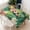 White, variant on Rectangular Tablecloth 60x84 Inch – Waterproof Polyester Printed Table Cover, Wrinkle Resistant, Washable for Kitchen & Dining, Tropical Jungle Theme