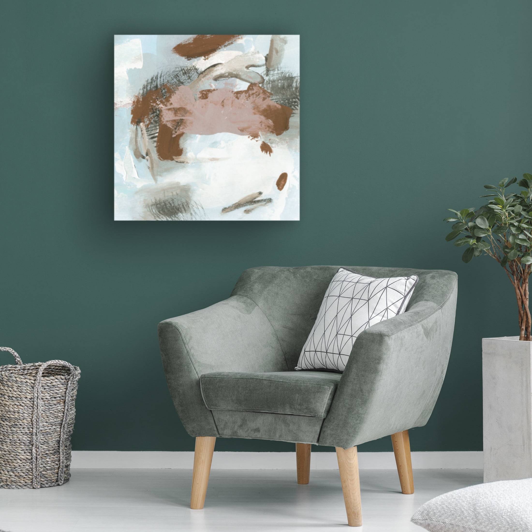 Canvas Wall Art - Melissa Wang 'Free as Air II' Wall Art for Living Room, Bedroom, or Office Décor by Trademark Fine Art - 24 x 24 Inches