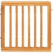Evenflo Home Decor Wood Swing Baby Safety Gate, 32" Tall x 52" Wide, Natural Oak