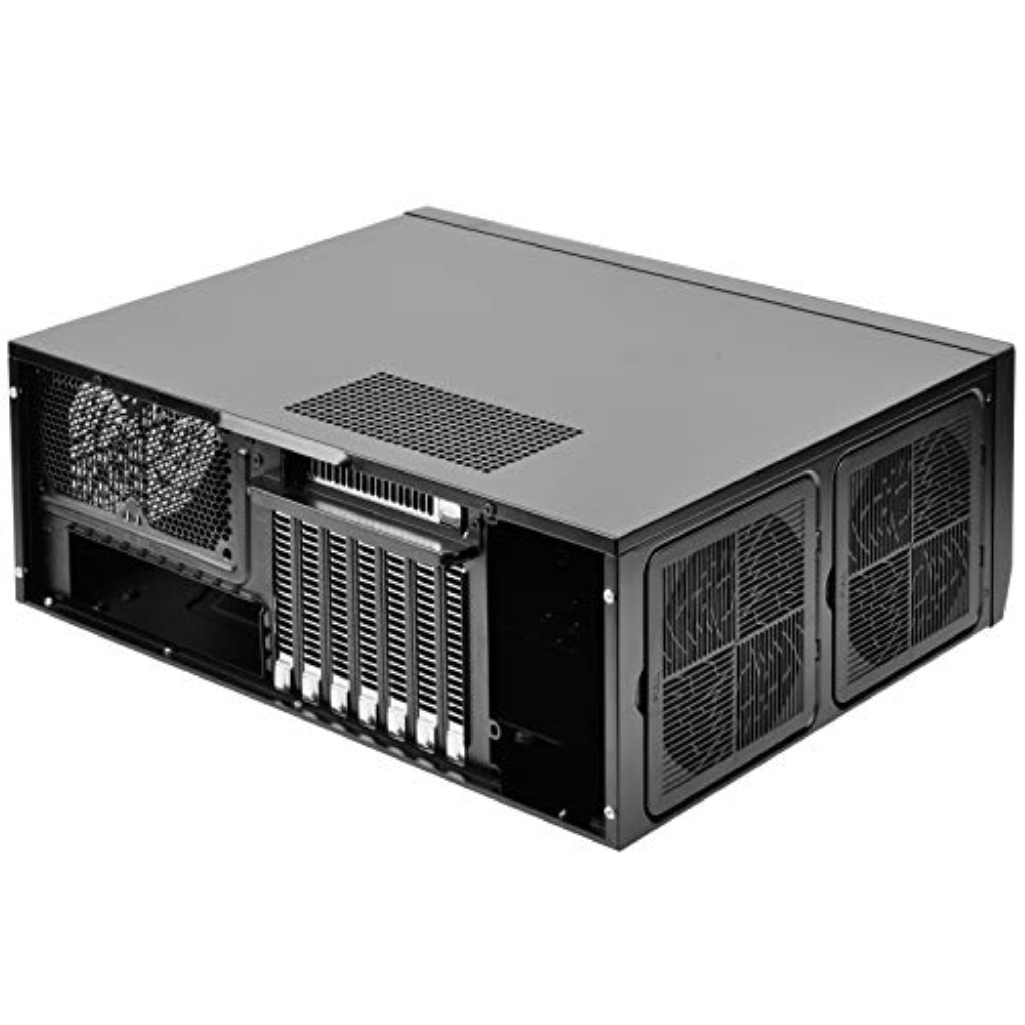 GD09B W/1Type C, Black, ABS front bezel, steel body,SSI-CEB, ATX, M-ATX M/B, 15.25", 23.5"+12.5"HDD, 1120mm fan, 2120mm fan slot, 280mm fan slot, 1audio, 1MIC, 1USB3.0, 12.2"expansion card capable