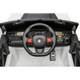 thumbnail image 6 of GVN Ride On Car,Four-Wheel Drive Leather Seat,High And Low Speed,Music,Front Light,Power Display,Two Doors Can Open,Seat Belt Four Wheel Absorber,White+Black, 6 of 13