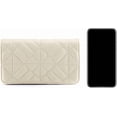 thumbnail image 3 of Women's Mini Crossbody Bag - Faux Leather Metal Diamond Crossbody Bag, 3 of 5