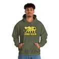 thumbnail image 6 of Never Forget Elephant Hoodie Black Label Skate Board Sweatshirt Yellow - L / Military Green, 6 of 7
