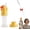 Orange, variant on Universal Water Bottle Straw Lid – Leak-Proof Spout Conversion Cap with Straw, Portable Flip Top Cover for Travel, Work & Gym, Fits Most Standard Water & Juice Bottles