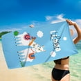 thumbnail image 2 of Tupukom Home Beach Towels for Beach Chairs 29.5"x59" Non-Fading Water-Resistant Quick-Dry Sandproof Beach Mat for Travel Towels Vacation Essentials Lounge Cover Gift, 2 of 6