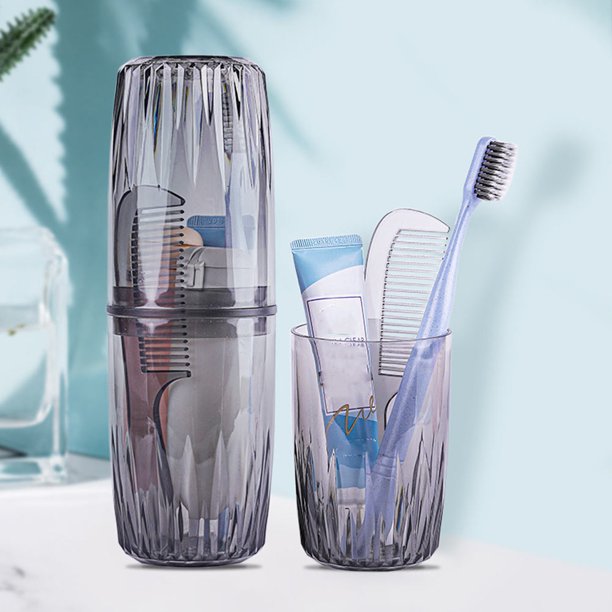 Greenadscape 1Ud Estuche Portátil Negro Para De Transparente Resistente Para Viajes
